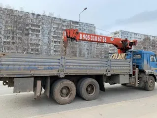 Автомобиль бортовой с краном-манипулятором КАМАЗ-689900 (65117), 2011 г.в., цвет кузова: медео, VIN X89689900B9DVV4026, шасси ХТС651173А1183207.