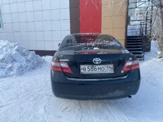 Toyota Camry 2008 года выпуска, госномер В586МО14, VIN ACV403176118. Находится в Якутске, Республика Саха (Якутия).