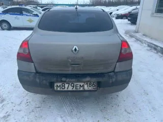 Renault Megane, 2005 года, 115 лс, 193000 км, АКПП, легковой седан, г/н: М879ЕМ186, цвет: светло-серый, VIN: VF1LM10E34521594, ПТС 72 РА 916078, СТС 99 73 370733, пропуски зажигания, требуется замена или ремонт КПП.