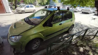 HYUNDAI GETZ GL 1.1, 2007, транспортное средство HYUNDAI, модель GETZ GL 1.1, тип: легковой комби (хэтчбек), 2007 г.в., VIN: KMHBT51GP7U701033, цвет светло-зеленый.