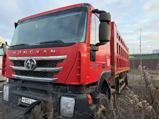 Hongyan 908, 2022 Грузовой самосвал Hongyan 908 (8x4); VIN: LZFF31T66ND009449; гос.рег. знак: Р852ТК69; год выпуска: 2022; объем двигателя, см3: 8709; мощность 387 л.с. (ТС с неисправным двигателем (не на ходу), требуется капитальный ремонт/замена узлов)