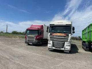 DAF FT XF 105 460, 2018 года выпуска, грузовой тягач седельный, VIN XLRTE47MS0G195088, государственный регистрационный знак Е 999 ЕР 134, цвет белый