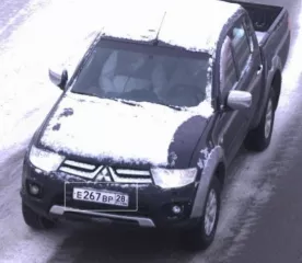 Автомобиль MITSUBISHI L200, гос.номер Е 267 ВР 28.