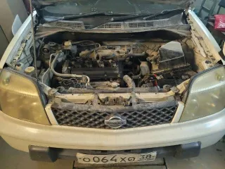 Nissan X-Trail, 2003 года, 150 лс, 307260 км, полный привод, АКПП. Марка, модель NISSAN ИКС-ТРЕЙЛ; тип ТС: легковой универсал; VIN: отсутствует; Шасси: отсутствует; Год изготовления: 2003; Цвет: белый; Модель, № двигателя QR20 304834A; Кузов № NT30074555; регистрационный знак О064ХО38. Транспортное…