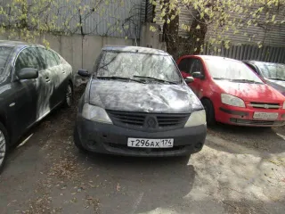 Renault Logan 2007 года, 87 лс, автомобиль легковой, марка: Renault, модель: Logan, VIN: X7LLSRAHH7H126262, гос. рег. номер: Т296АХ174, год изготовления: 2007.
