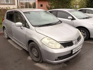 Nissan Tiida 2006, Легковой автомобиль марки Nissan Tiida, 2006 года выпуска, VIN отсутствует, № кузова NC11-117464, цвет серый, ГРЗ M514MT14, ПТС № 25 УМ 342059
