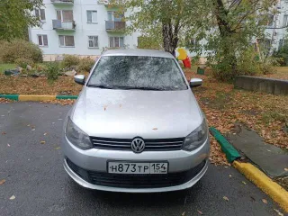 Volkswagen Polo 2011 года, VIN: XW8ZZZ61ZBG017721, госномер: Н873ТР154.