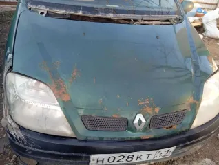 Renault scenic 2003 легковой универсал, марка: renault, модель: scenic, год изготовления: 2003, цвет: зеленый, vin: vf1ja1h0528598261, птс: 51тс646584, г/н: н028кт51. тех. описание: замок зажигания не работает, вместо него тумблер, печка течет, машина не заводится, нет тормозов, снят главный…
