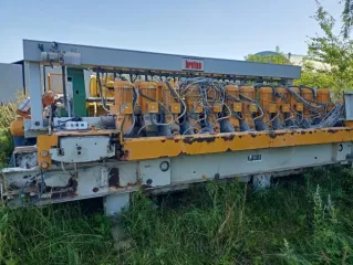 Полировальная линия Gaspari Menotti PGM 600/20, калибратор четырехголовочный Breton KG60/40.