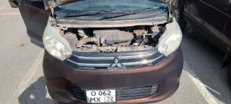 Автомобиль Mitsubishi EK-Space 2016 года выпуска, VIN отсутствует, государственный регистрационный знак О062МХ72, номер кузова B11A0116637, цвет коричневый.