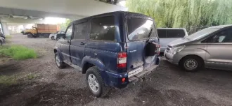 UAZ PATRIOT 2013 Продажа транспортного средства Легковые автомобили UAZ PATRIOT, идентификационный номер (VIN) – ХТТ316380D0012859 
Марка: UAZ 
Модель: PATRIOT 
Привод: полный 
Объем двигателя: 2235.0 
Мощность двигателя: 113.6 
Экологический класс: четвертый 
Пробег: 301314 
Государственный…