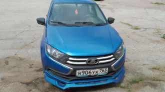 Легковой автомобиль, марка: LADA, модель: GRANTA 219010, год изготовления: 2020, цвет: СИНИЙ, VIN: ХТА219010М0754441, г/н: В906УК763. Внешнее техническое состояние: сколы на багажнике, царапины на правом заднем крыле.