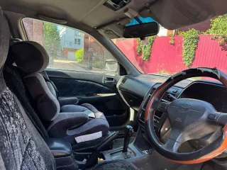 Toyota Carina, 1990 год выпуска, регистрационный знак Р656ЕТ03RUS, VIN не установлен, цвет темно-синий.