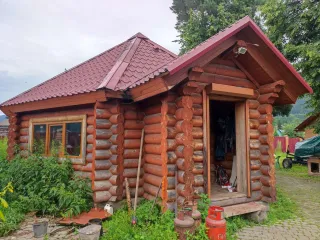 Земельный участок 2050 кв м, жилой дом 30,9 кв м, незавершенные дома 206,1 и 109,6 кв м, нежилое здание 108 кв м, баня 30,6 кв м, расположенные по адресу Республика Алтай, Турочакский район, с. Иогач, ул. Центральная, д. 41 (41А). Земельный участок, кадастровый номер 04:03:090503:316, общей…