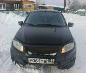 Lada Granta 2012, 82 лс, идентификационный номер (VIN номер): XTA219060CY009455, год выпуска: 2012, гос.номер Р061ТВ152