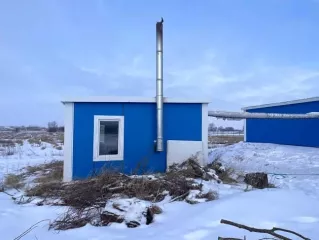 Производственная база, РТ, Буинский муниципальный район, с/п Мещеряковское. Строительство фермы по выращиванию форели по адресу д. Мещеряково Промпарк «Буинск» Буинского муниципального района, кадастровый номер 16:14:140102:762, общая площадь 1 432,0 кв.м. Административное здание, кадастровый номер…