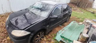 RENAULT MEGANE II CFE16 115, 2005 Легковой автомобиль, VIN VF1LM1B0A34525680, ГРЗ O864XP76, № двигателя K4MW761-R023565, цвет кузова черный.