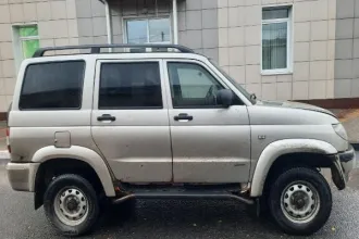 UAZ Patriot VIN XTT316300C0030447, 2012 год выпуска, легковой автомобиль, мощность двигателя 128, объем 2693, пробег 227025.