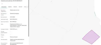 Доля в праве на земельном участке площадью 6 240 000 кв.м. Саратовская область, Александрово-Гайский район, территория Приузенского округа. Категория земель: земли сельскохозяйственного назначения. Разрешенное использование: для сельскохозяйственного производства. Кадастровый номер: 64:01:080304:5.