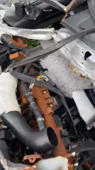 LADA GRANTA, 2023, VIN: XTA219040R0993918, после сильного ДТП. Транспортное средство LADA GRANTA, 2023 г.в., VIN: XTA219040R0993918 (ТС после ДТП, находится по адресу: Ленинградская область, г. Кировск, ул. Песочная, промзона).