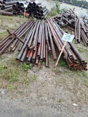Металлолом трубы задвижки отводы 77 тонн Металлолом (б/у трубы, задвижки, отводы, опоры скользящие и неподвижные, фасонные части, тройники, переходы) - ориентировочный вес - 76,96 тонн в составе которого до 30% лома чугуна В соответствии с отчетом об оценке рыночная стоимость 1 кг металлолома…