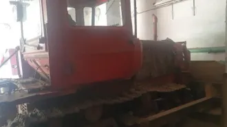 Трактор ДТ-75ДЕРС2 бульдозер с оборудованием, гусеничный, 2008 г.в., гос. номер 50 ОК 11-99, б/у.