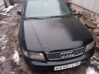 Audi A4, 1998 Audi А4, 1998 года, 75 лс, 333000 км, АКПП еще Легковой автомобиль, марка: Ауди, модель: A4, год изготовления: 1998, VIN: WAUZZZ8DXA052536, ПТС: 36МТ612515, г/н: М640СЕ36, вид собственности: индивидуальная.
