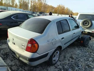 Renault Symbol EX14+ 2004 Автомобиль Renault Symbol EX14+ г.р.з. У071УА72, серебристого цвета, 2004 г.в. (ключи и документы отсутствуют, техническое состояние не проверялось, пробег не известен). Имущество продается в том виде, в каком оно есть, в случае продажи возврату/обмену не подлежит. За…