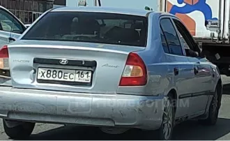 Легковой автомобиль, марка: ХЕНДЭ АКЦЕНТ, год изготовления: 2008, цвет: СЕРЫЙ, VIN: X7MCF41GP8M181612, г/н: Х880ЕС161.
