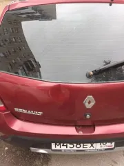 Renault Sandero Stepway 2011 года, красный цвет. Пробег 115035 км, АКПП. Мощность 103 л.с. (76 кВт), бензиновый двигатель 1.6 л (1598 куб. см), модель двигателя К4МС697, номер D011009. Экологический класс 4. VIN: X7LBSRBYNBH456858, ПТС 77НК 672270. Разрешенная максимальная масса 1615 кг, масса без…