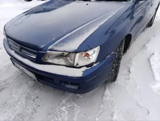 Toyota Corona 1997 года, 115 лс, 640000 км, АКПП. Автомобиль Toyota Corona Premio 1997 года выпуска, VIN: отсутствует, кузов (кабина, прицеп): AT2100017154, цвет: темно-синий.