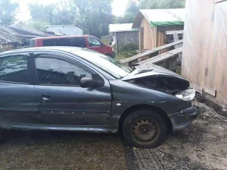 Пежо 206, 2008 год, VIN VF32BKFWA72789248, госномер К964КХ29, серый цвет.