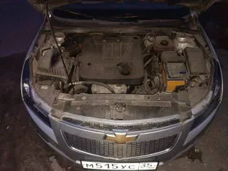 Шевроле Круз 2009 года, 109 л.с., пробег 100000 км, АКПП, VIN XUFJA696JA3002182, госномер М515УС35.