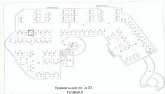 Нежилое помещение по адресу: город Москва, Привольная улица, дом 23, подвал №0, м/м 60, площадь 14,4 кв. м., кадастровый номер 77:04:0005004:9626