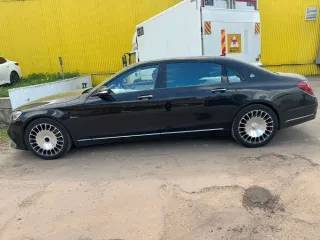 Mercedes-Benz S 450 4matic Maybach 2017, Категория ТС В, Легковой, VIN: WDD2229641A343280, Цвет кузова Черный, Тип двигателя Бензиновый, КПП Автоматическая