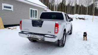 Nissan Navara 2.5D SE 2007 года выпуска, VIN VSKCVND40U0257745.