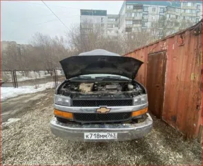 Chevrolet Express G1500, 2003 год, 285 л.с., автомобиль легковой, марка: ШЕВРОЛЕ ЭКСПРЕСС G1500, модель: ШЕВРОЛЕ ЭКСПРЕСС G1500, VIN: 1GBFH15T441107696, гос. рег. номер: К718ММ763, год изготовления: 2003