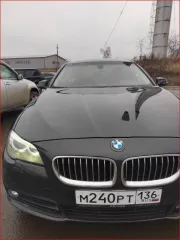 BMW 5 Series 2016 года, 190 л.с., пробег 111111 км, АКПП. Автомобиль легковой, марка BMW 520D, VIN: X4X5E59420D950432, номер двигателя: B47D20A 62509786, год изготовления: 2016.