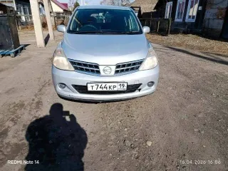Nissan Tiida 2009 года, 109 лс, 450000 км, АКПП. Транспортное средство: NISSAN TIIDA, 2009 г.в., VIN отсутствует, цвет серый, номер кузова C11309798, номер двигателя HR15-207041B.