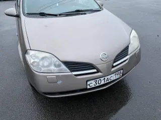 Nissan Primera 2006 года, 109 л.с., пробег 356 851 км. Легковой автомобиль Nissan Primera 1.6 Elegance, VIN: SJNBAAP12U2305934, госномер С301АС198.