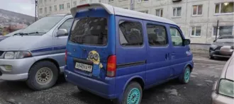 Suzuki Every 1999 года, 85 лс, полный привод, АКПП, автомобиль легковой, марка: SUZUKI, модель: EVERY, VIN: Отсутствует, гос. рег. номер: А640ЕА49, год изготовления: 1999