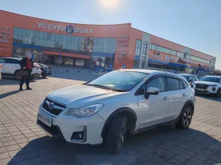SUBARU XV HYBRID, 2016, легковой автомобиль, марка SUBARU, модель XV HYBRID, год изготовления 2016, цвет белый, мощность двигателя 149 л. с. (кВт), кузов № GPE035158, г/н Х907ТН125. Объект в залоге. Залогодержатель ПАО "СОВКОМБАНК". Ознакомиться с порядком продажи имущества, получить дополнительную…