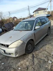 Nissan Wingroad, 2002 года, мощность 106 л.с. (78 кВт), пробег 434961 км, АКПП, государственный регистрационный знак О902КР27, тип ТС: Легковой универсал, кузов №WFY11282591, цвет: серый. Состояние: неудовлетворительное, не на ходу, требует ремонта.