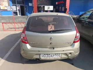 Renault Sandero, 2012 года, 84 лс, 40355 км, VIN X7LBSRB1HCH498898, г.р.з. Н030АР550, находится в залоге у АО "Тбанк".