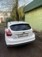 Ford Focus 2012 года, 104,7 лс, 216654 км, АКПП, идентификационный номер (VIN): X9FKXXEEBKCR72774, цвет кузова: белый, мощность двигателя, л.с. (кВт): 104,72 (77); рабочий объем двигателя, куб.см.: 1596, разрешенная максимальная масса, кг: 1825; масса без нагрузки, кг: 1316, государственный…