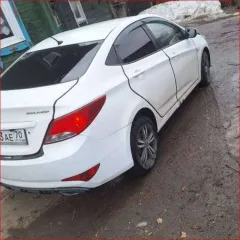 Hyundai Solaris, 2016 года, 107 лс, автомобиль легковой, марка: Hyundai, модель: Solaris, VIN: Z94CT41CAHR545192, гос. рег. номер: Н963АЕ70, год изготовления: 2016