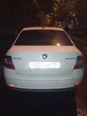Skoda Octavia 2018 года, 150 лс, 264590 км, АКПП. Легковой автомобиль, марка: SKODA, модель: OCTAVIA, год изготовления: 2018, VIN: XW8AC4NE2JH032317, г/н: Т527ОМ797, вид собственности: индивидуальная. На ходу