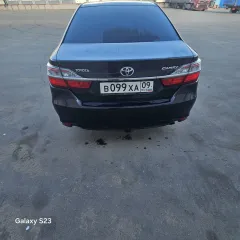 Toyota Camry 2015 года выпуска. VIN: XW7BF4FK10S128249. Цвет кузова: черный металлик. Рабочий объем двигателя: 2494 см³. Мощность: 133.1 кВт / 181 л.с. Тип транспортного средства: легковой седан. Имеются не снятые ограничения, заявление направлено. Ознакомление с имуществом по запросу на…