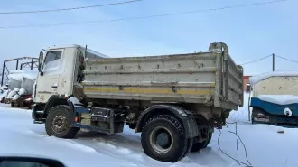 Автомобиль грузовой МАЗ 551605 280 в нерабочем состоянии, госномер С463КЕ14