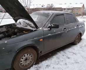 Lada Priora 2008 автомобиль, Автомобиль LADA 217030 LADA Priora, год выпуска: 2008, VIN: XTA21703080087508, цвет кузова: средний серо-зеленый мет